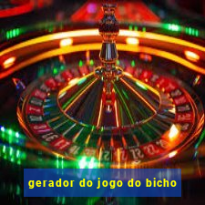 gerador do jogo do bicho